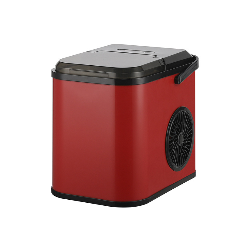 Customize the 12-kg fully automated home-made ice machine, the small ice machine in the milk and tea kitchen of the dorm office.