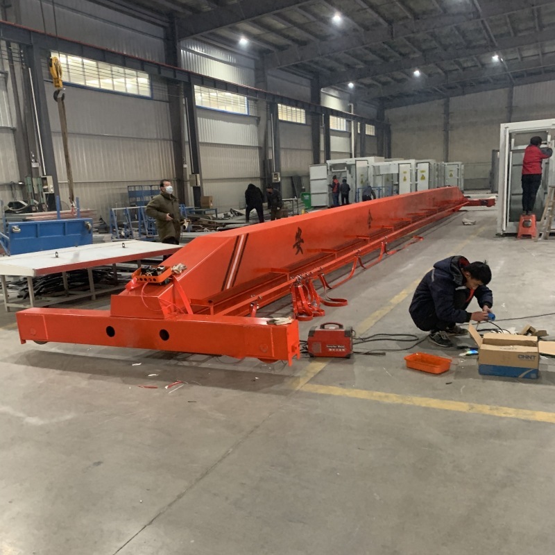 電動單梁橋式起重機行車貨物裝卸搬運用單梁行車航吊單梁起重機