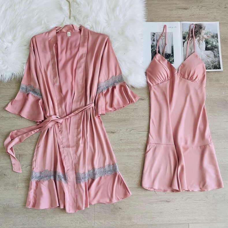 2022 cô gái mặc đồ ngủ sexy, 2 đôi quần da mặc áo ngực, Amazon.
