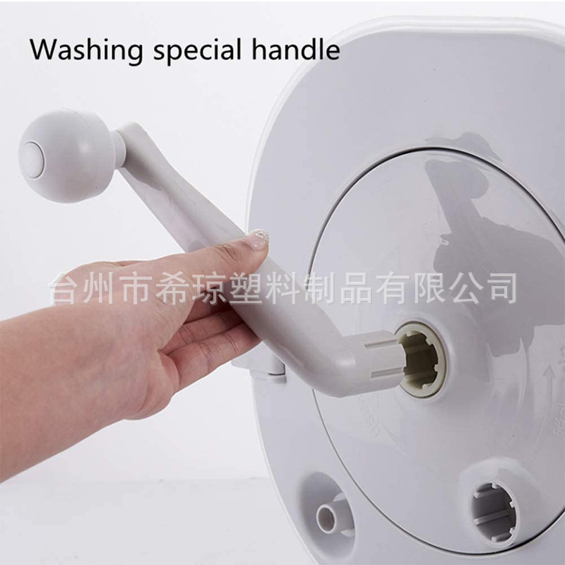 Máy giặt xách tay bị mất nước mà không có máy sấy điện đến xô khô