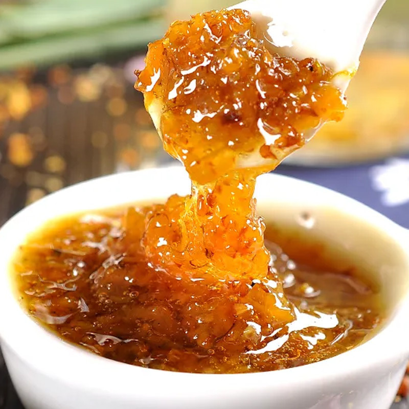 Nước tương mật ong, đặc trong bánh quế với nước sốt mật ong.