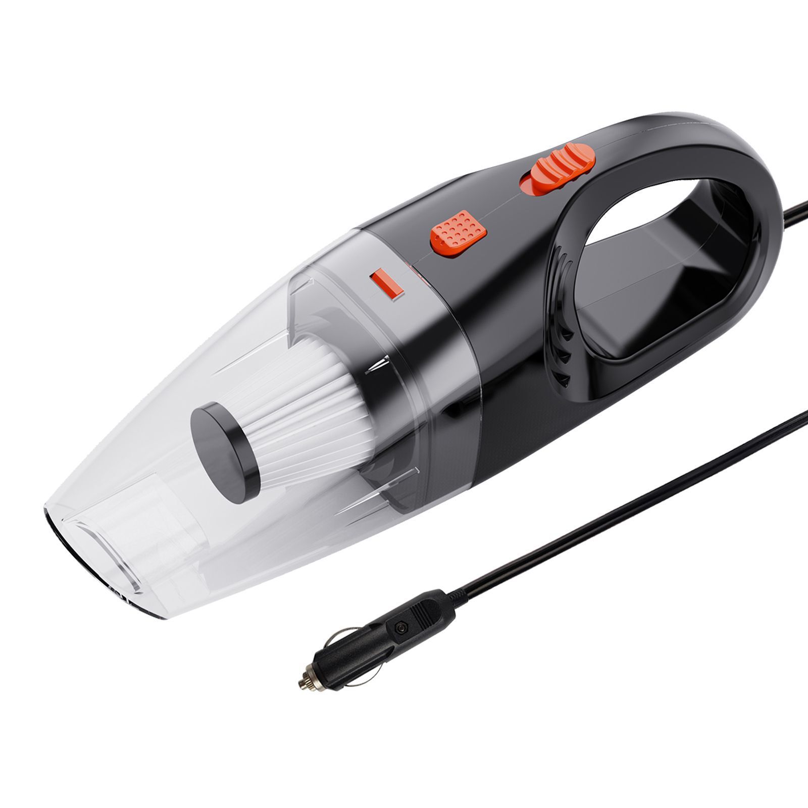 120W power vacuum cleaner for a dry, wet, wireless portable vehicle