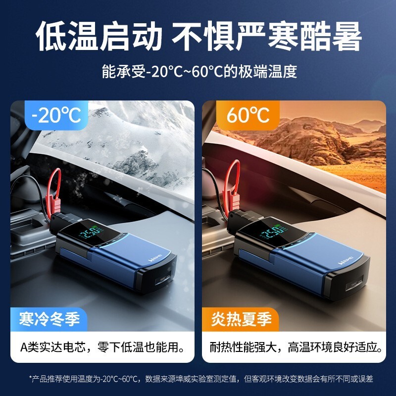 Khởi động khẩn cấp máy sạc pin đa mục đích.