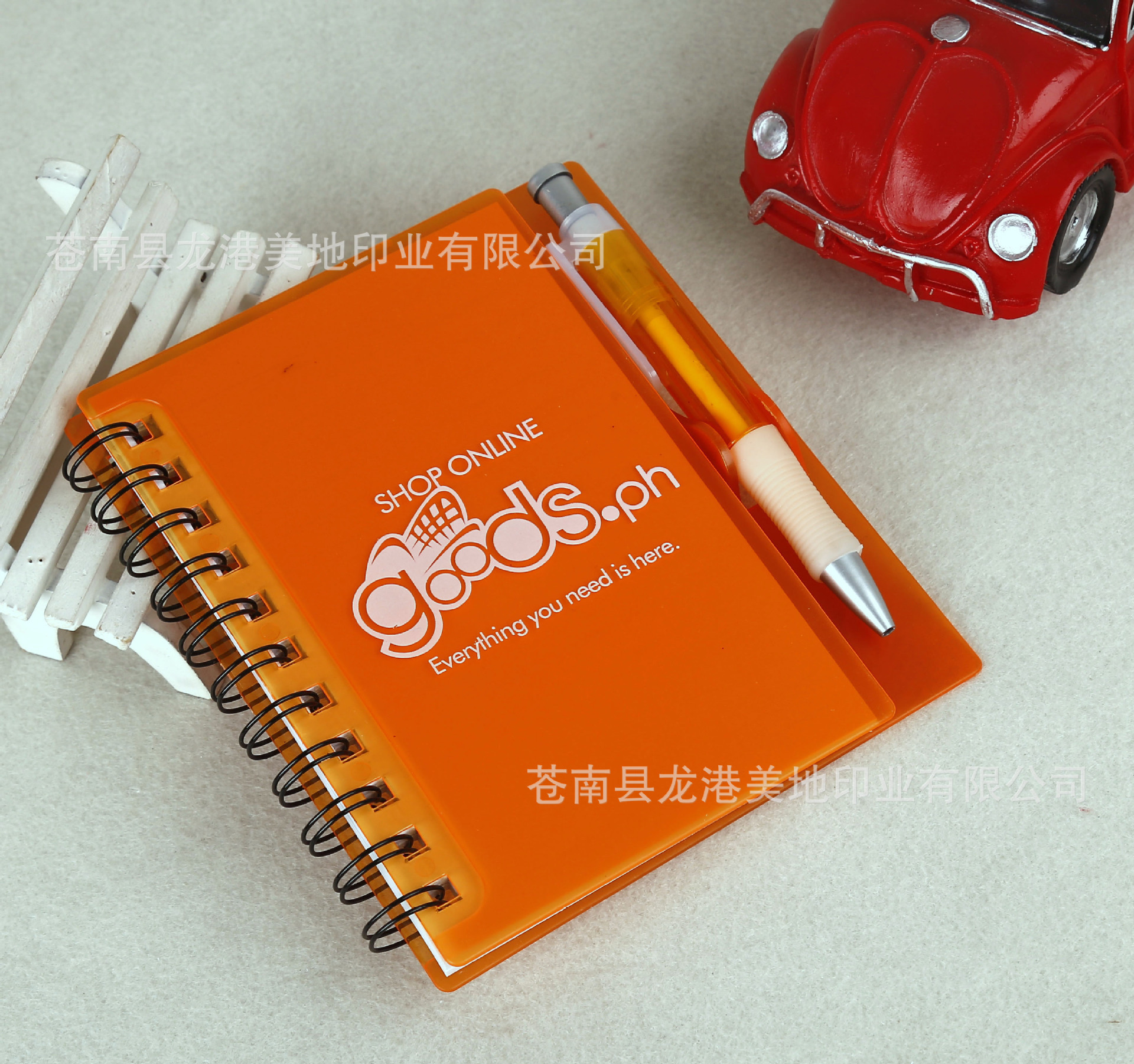 Fashion business notebook, wire book, PS cover book.