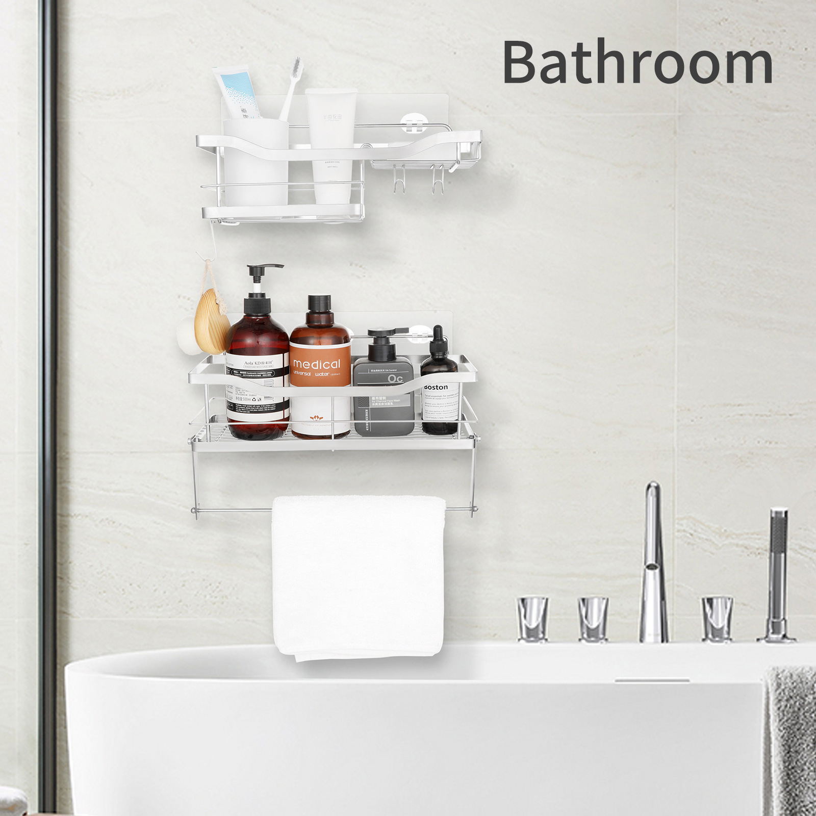 Tường phòng tắm, bệ thờ, góc phòng tắm, bảo vệ toilet.
