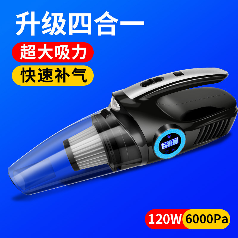 เครื่องดูดฝุ่นที่อยู่บนรถ กับรถไร้สายคันเดียว ที่มีเครื่องดูดฝุ่นหลายอเนกประสงค์