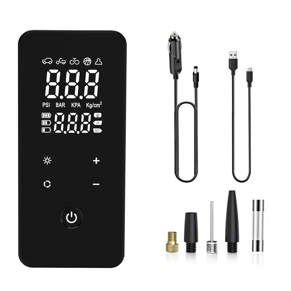 Cung cấp qua thứ tự lốp xe đạp cho máy bơm khí nén xách tay với màn hình cảm ứng không dây thông minh