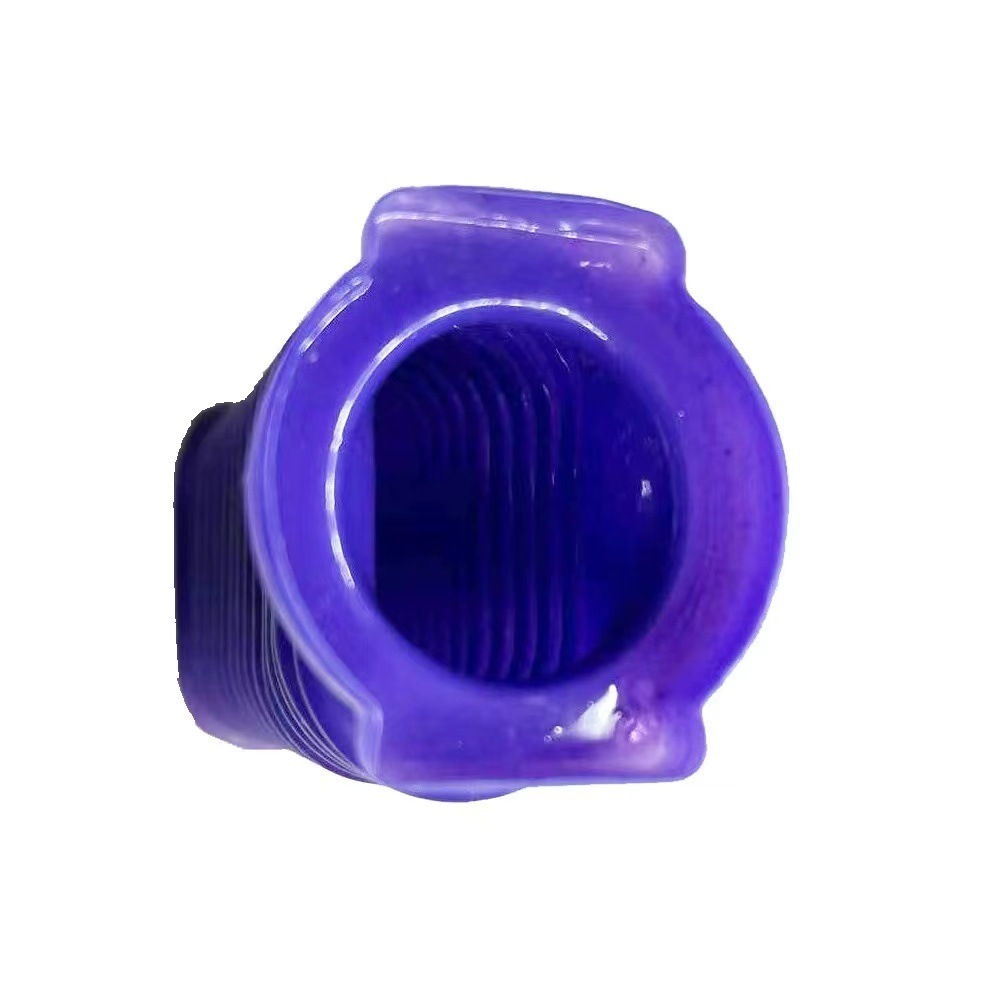 Application of the Dyson vacuum cleaner fitting softly brushing the hose blue pipe snorkels and rolling the wool.