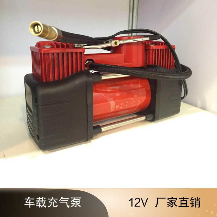 Máy bơm bơm bơm bơm đủ bơm 12 V xe bơm được bơm phồng, lốp xe, xe trên máy