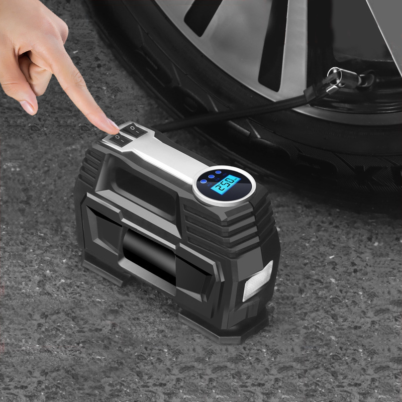 Ryoma 12V bơm gấp đôi bánh xe sedan di động.