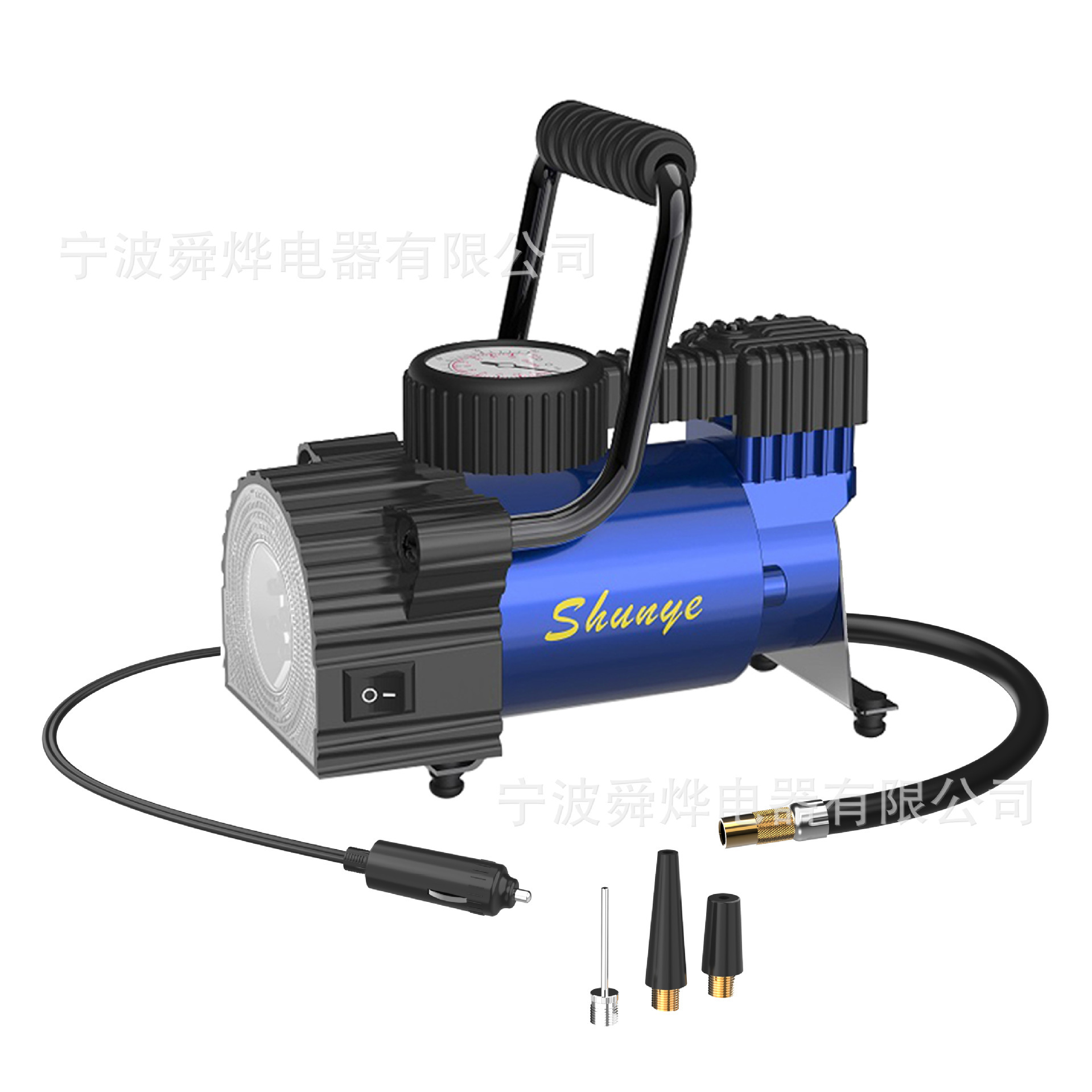 Bánh xe có thể vận chuyển được bơm máy bơm khí nén 12V