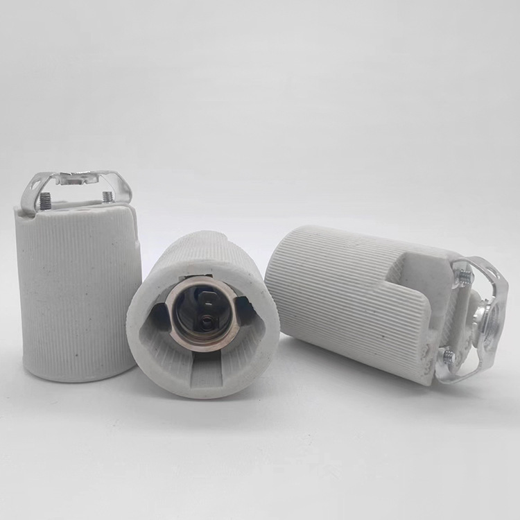E14 Porcelain đầu bếp ánh sáng với nắp đèn chống nhiệt mà không có hỗ trợ khung đèn sáng E14 Porcelain đèn