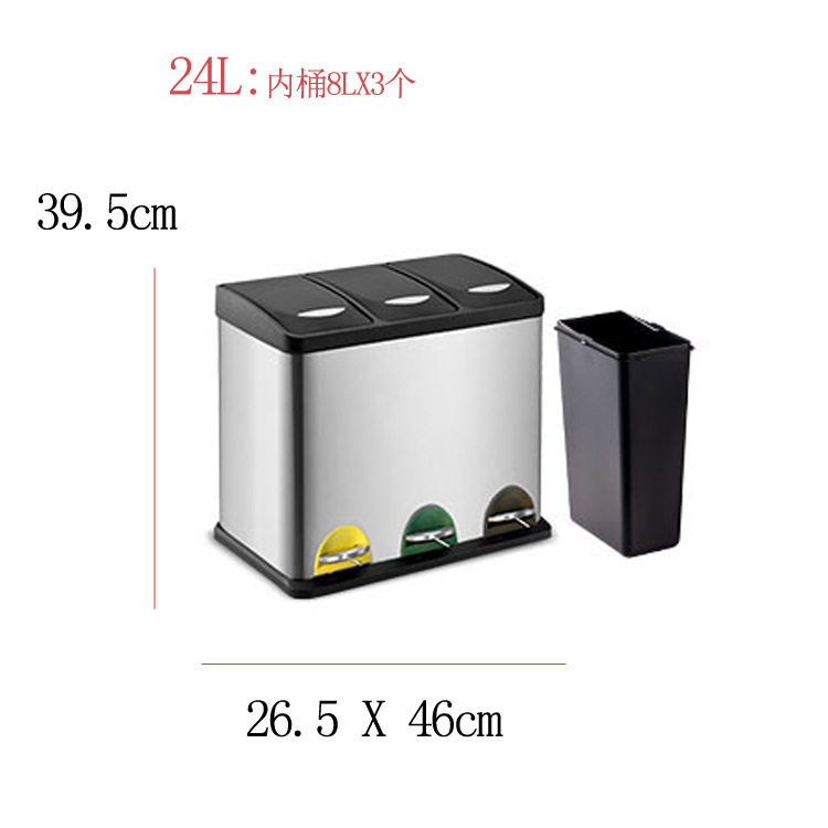 Bắc Kinh là thùng rác hạng 3 với chỉ một thùng rác thép không gỉ ở một khách sạn lớn ngoài trời.