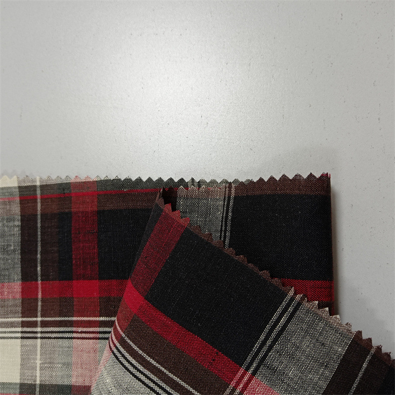 高质量纯亚麻布料 正式休闲的男女礼服服装衬衫长袖正式面料