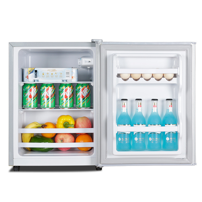 Ducky, little one-door mini-cooler home freezer BC-75, silver.