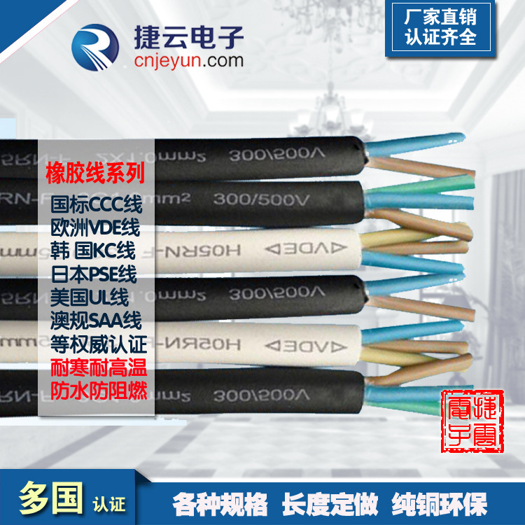 Dòng PVC dòng PU dòng 3C dòng điện nhà dòng 3.0.75~2.5 vuông