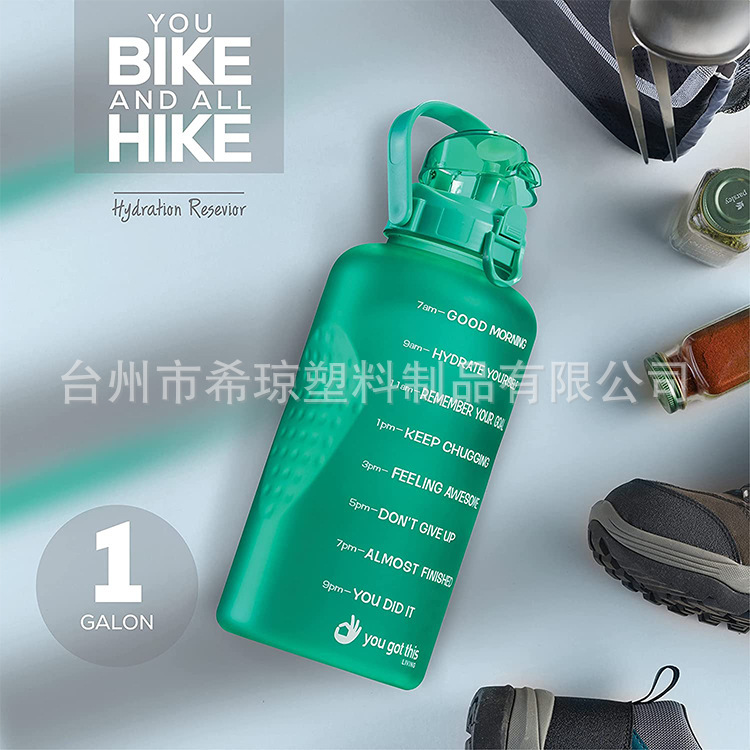 Những chiếc cốc nước ngoài trời siêu năng lực mang theo một bàn tay thiếu nhựa cho ấm nước nhiệt độ cao mới 3.8L