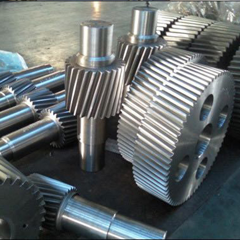 Bánh răng hàm được đồng bộ hóa với các trục thép không gỉ.