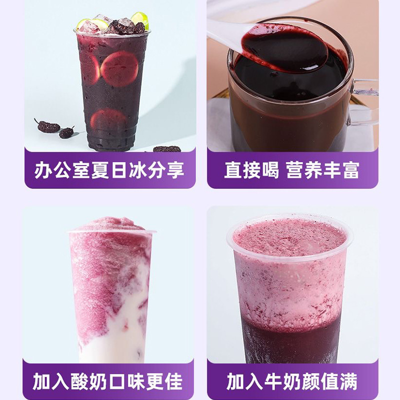 Loại xúc xích tinh khiết này được phân phát với những gói nhỏ trái cây tươi từ nước ép.