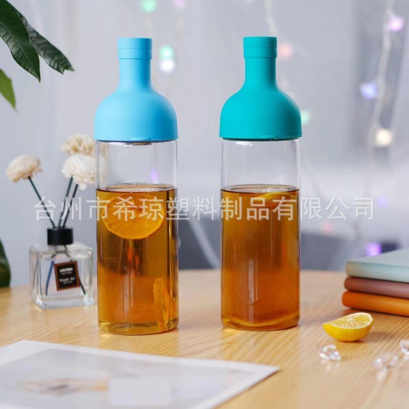 800 ML, 1 L chứa nắp nhựa, cốc bọc lưới, cốc văn phòng lạnh.