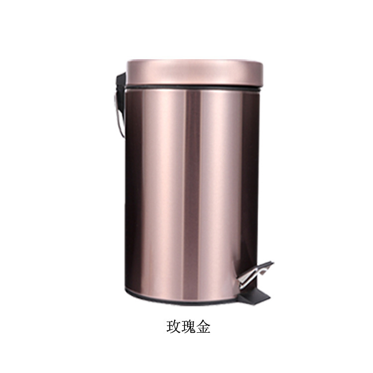 12 lít thùng rác để thay thế thùng rác thép không gỉ