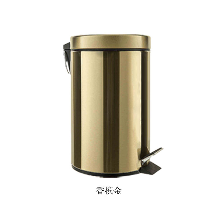 12 lít thùng rác để thay thế thùng rác thép không gỉ