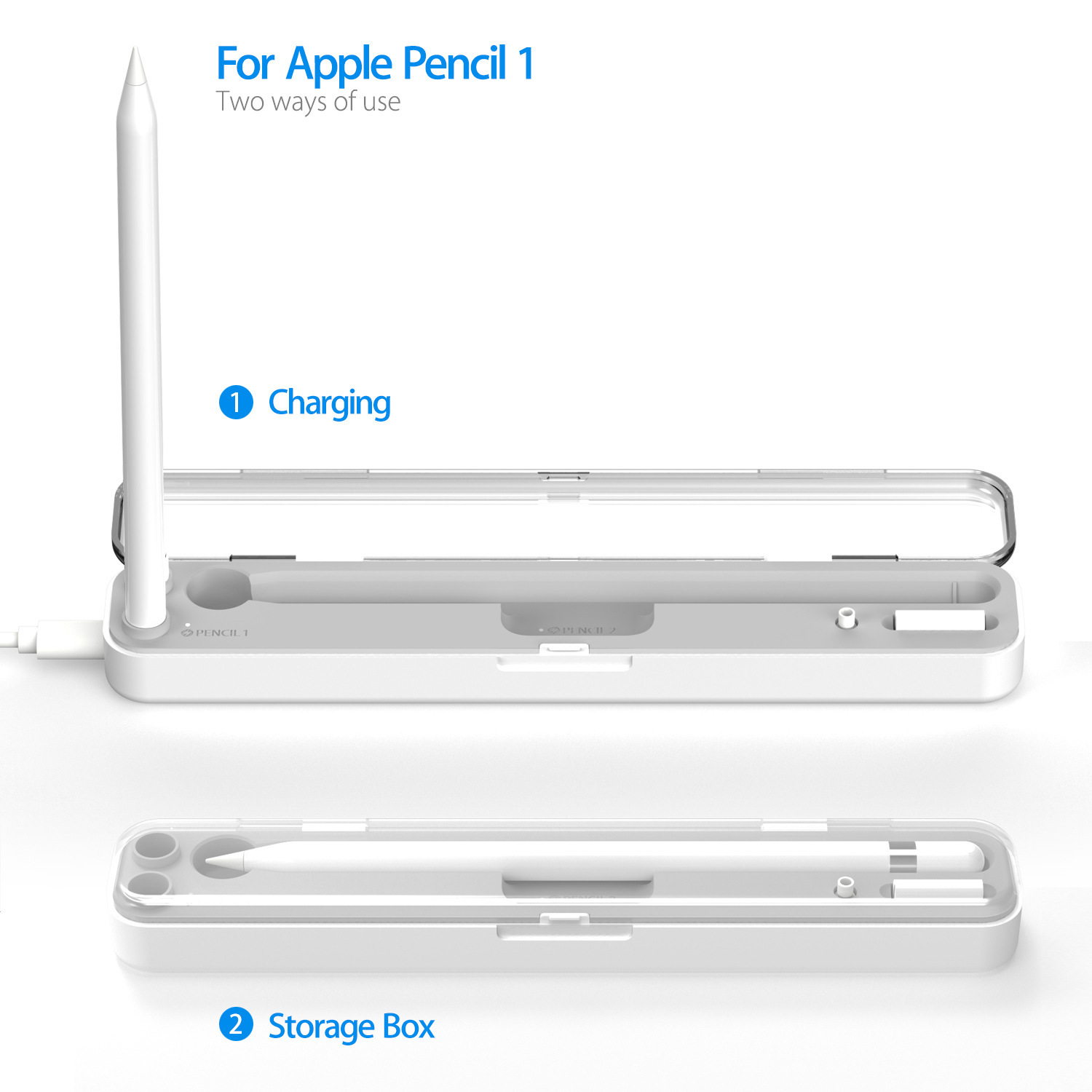 P1 Two-to-one wireless charger applies to apple-generation pens, pens, pens, pens, pens, bins.