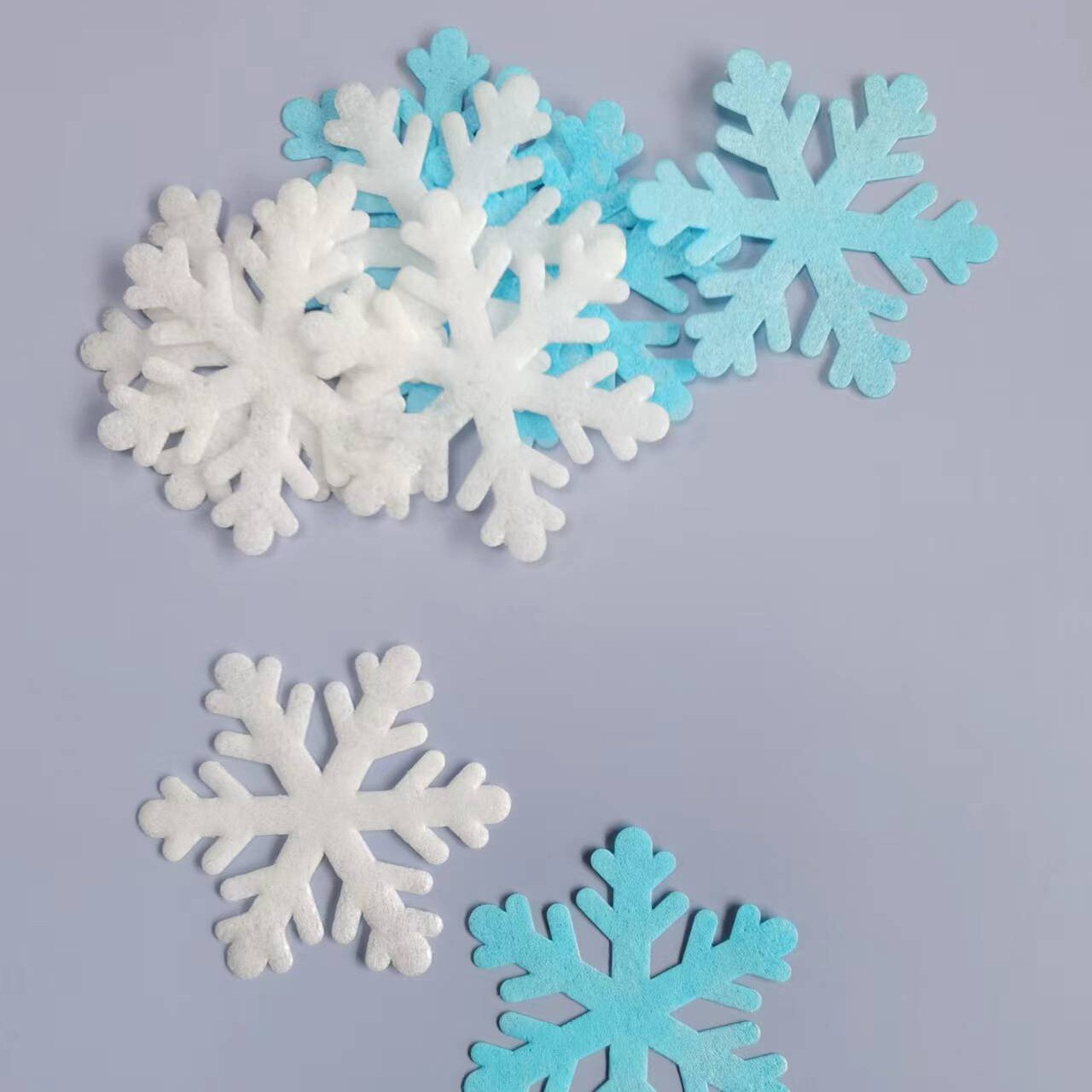 雪花冰淇淋甜品蛋糕裝飾烘焙威化紙糯米紙蝴蝶擺件可食用糯米紙