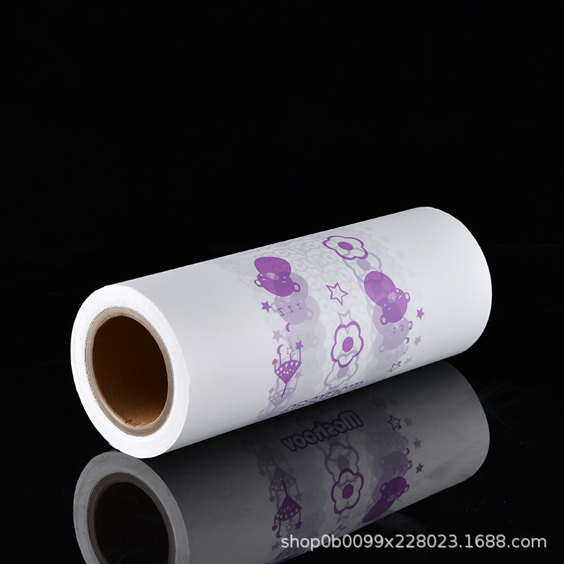 Customization of one-time paper diaper printing film, thin membranes, soft membrane baby, lock-in.