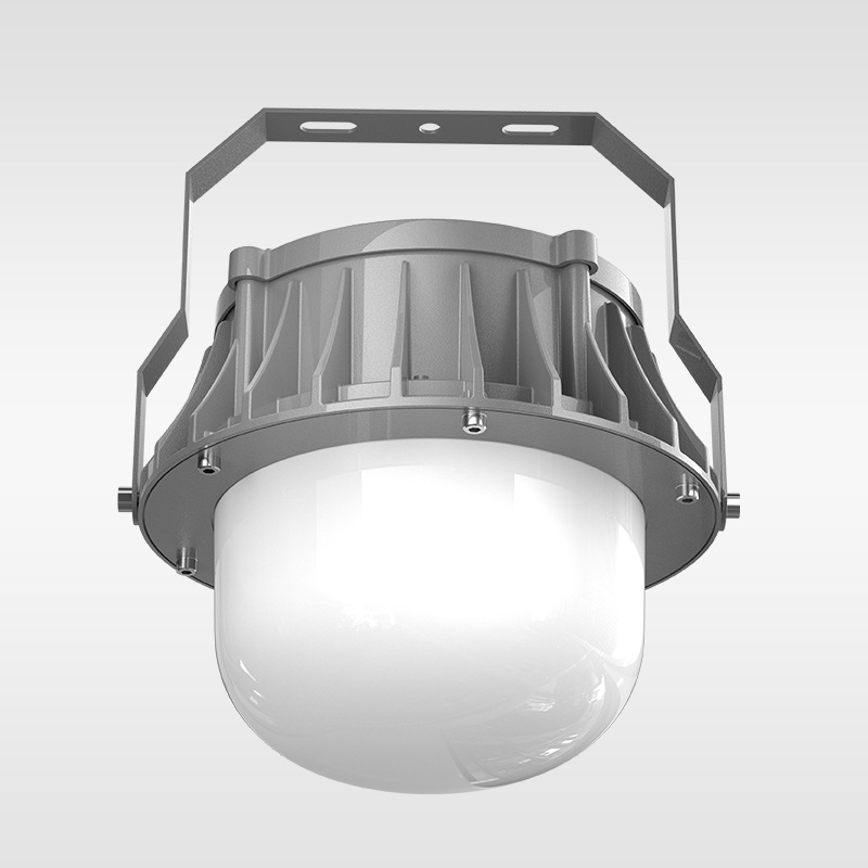 LED防爆灯粮食仓库化工厂房工矿灯圆形三防平台灯天棚投泛光灯