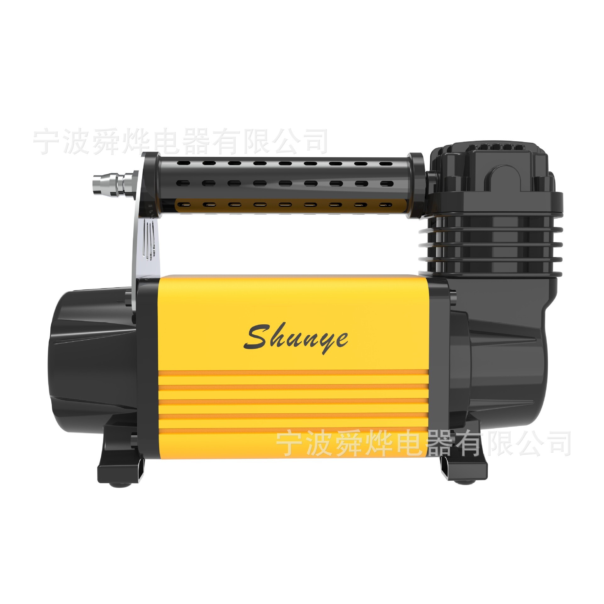 Một phương tiện xách tay mới mang máy bơm hơi nước, bơm hơi, bơm hơi 12V