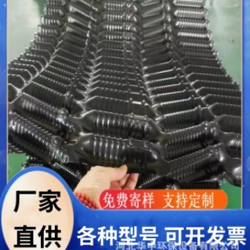 冷却塔PVC填料冷水塔填充料散热片耐高温小点波蜂窝方形圆形填料