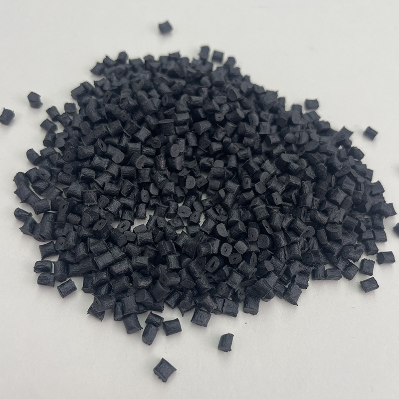 PBT fireproof, non-fibre-fibre-free plastic, black rubber plant booster high-temperature-resistant environmental switch shell PBT material