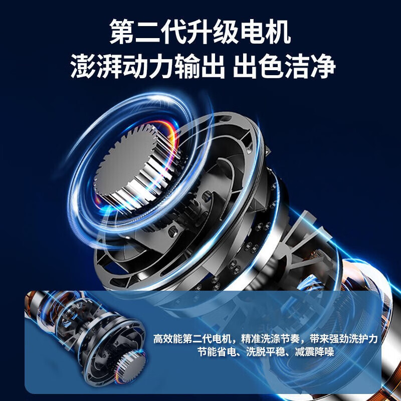 Một cái máy giặt đồ lót nhỏ, bán tự động, lớn để bán trực tiếp máy giặt mới.