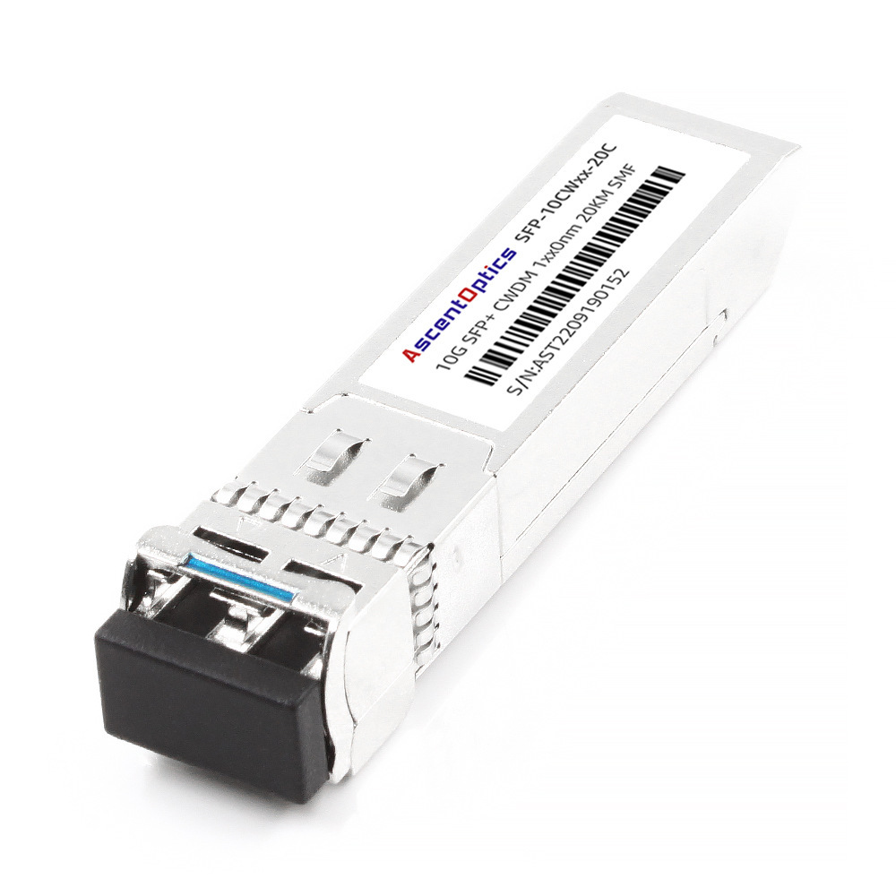 Ten G SFP+ CWDM 20km transmission of Double Work LC compatible with Dale et al.