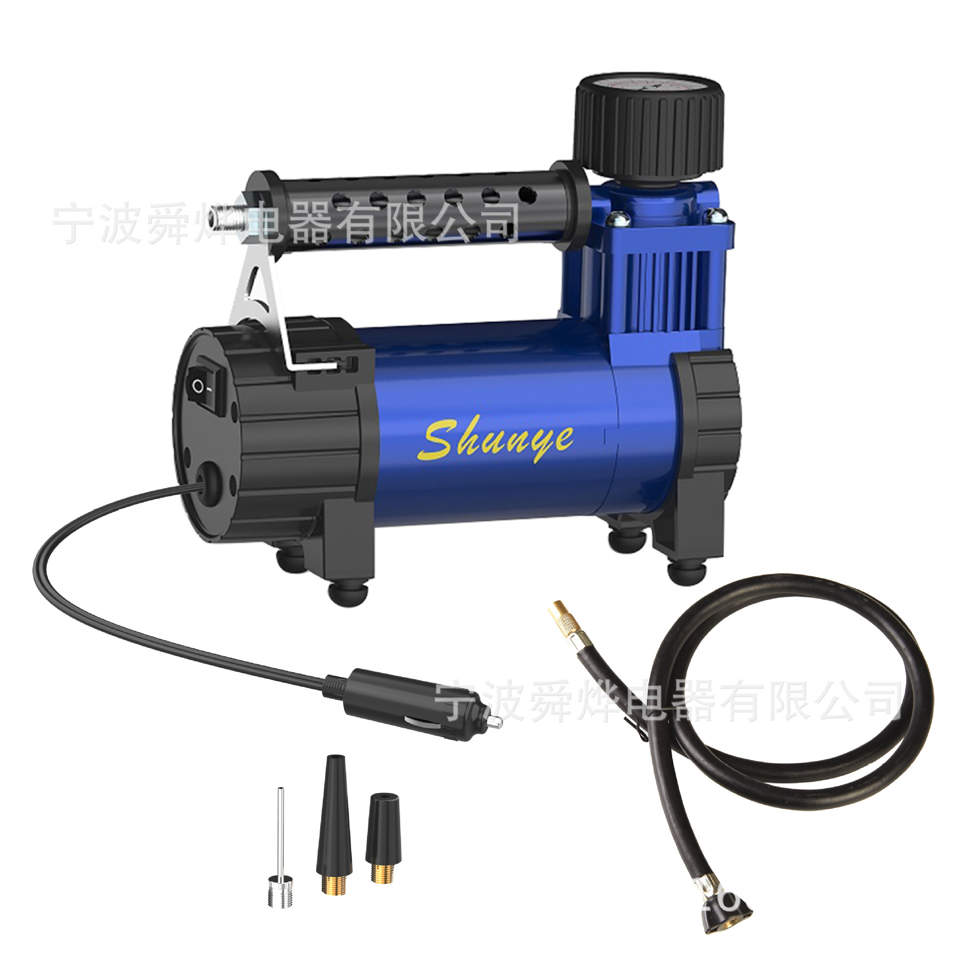 Máy bơm lốp xe di động 12V