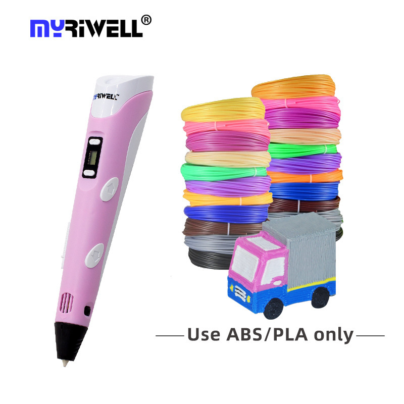 Myriwell 2 generation RP-100B charge 3d pen children's magic painting brushes across borders.