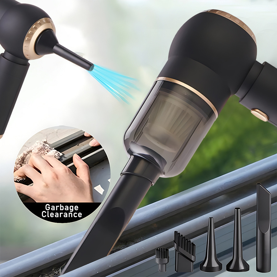 Xe không dây mới cho nổ máy hút bụi vào một chiếc xe siêu tốc không có gió xoáy.