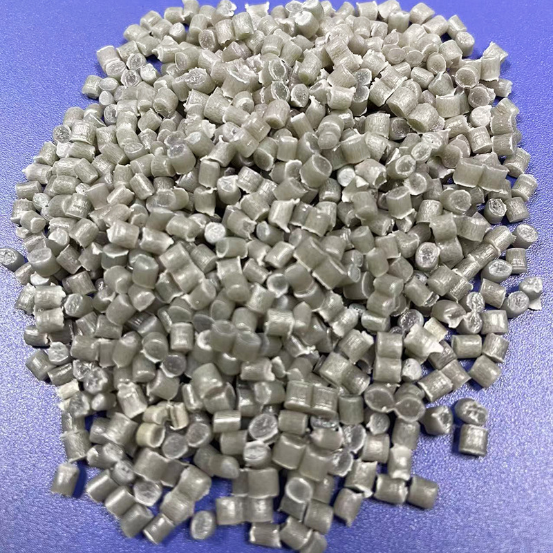 PE regenerator supplies PE white GRS modified particles, polyethylene bubble bag bags wholesaled