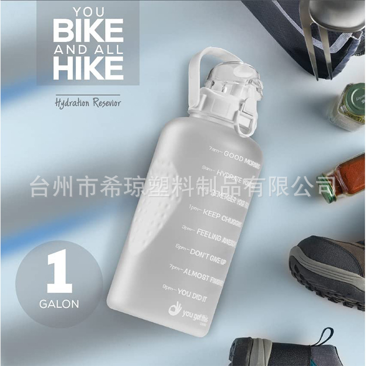 Những chiếc cốc nước ngoài trời siêu năng lực mang theo một bàn tay thiếu nhựa cho ấm nước nhiệt độ cao mới 3.8L