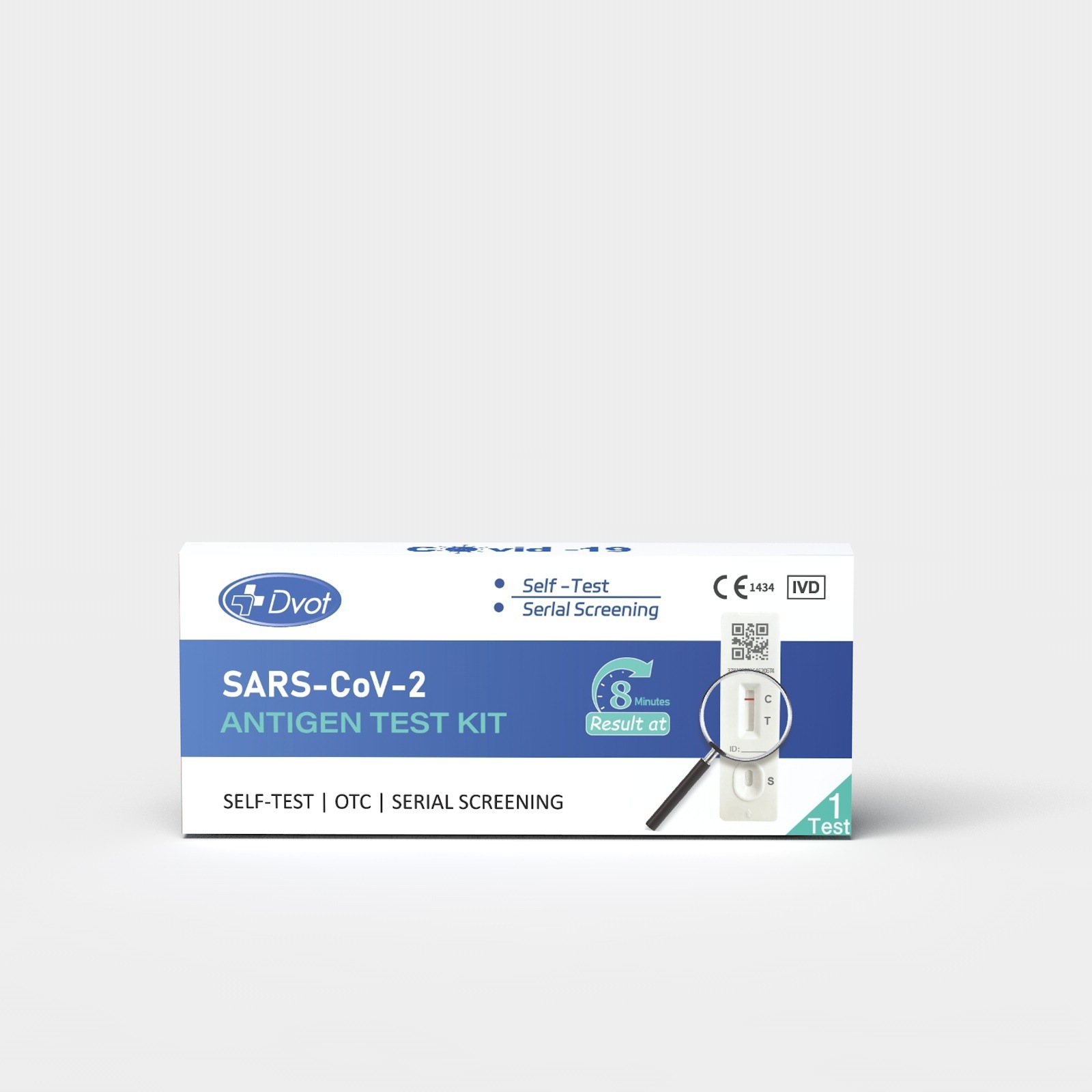 跨境英文版新冠抗原試劑盒鼻咽自測SARS-CoV-2 ANTIGEN TEST KIT