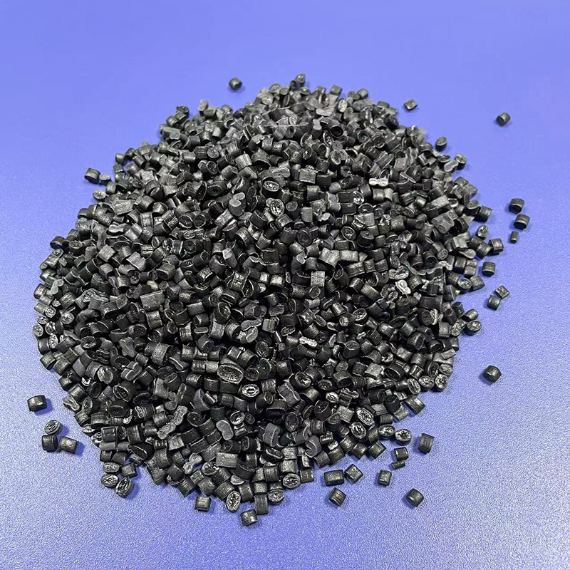 PE black GRS modified particles PE regenerated polyethylene plant spot, air bubble bag bags wholesale