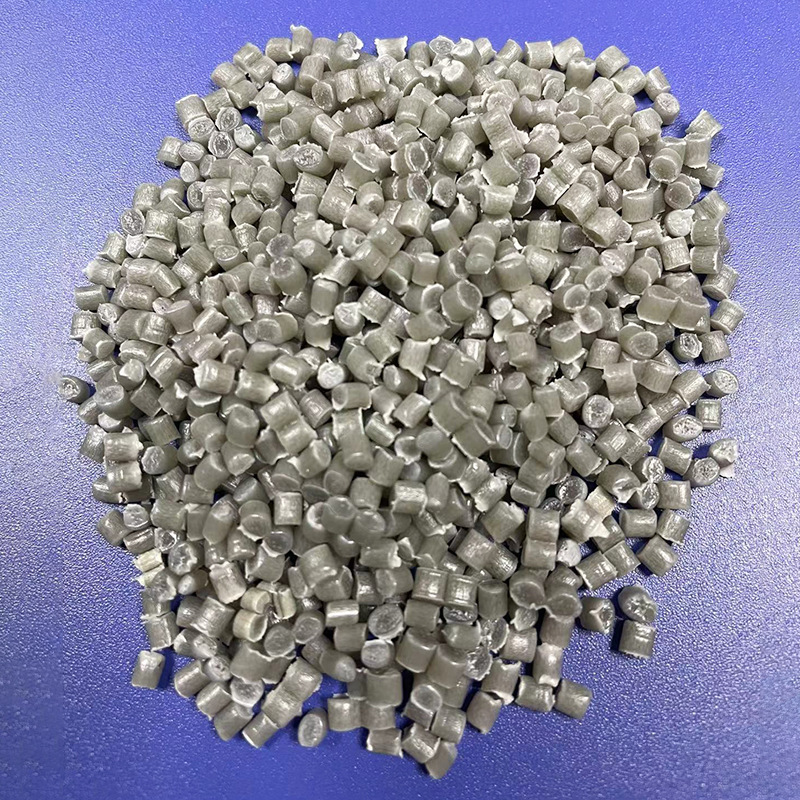 PE regenerator supplies PE white GRS modified particles, polyethylene bubble bag bags wholesaled