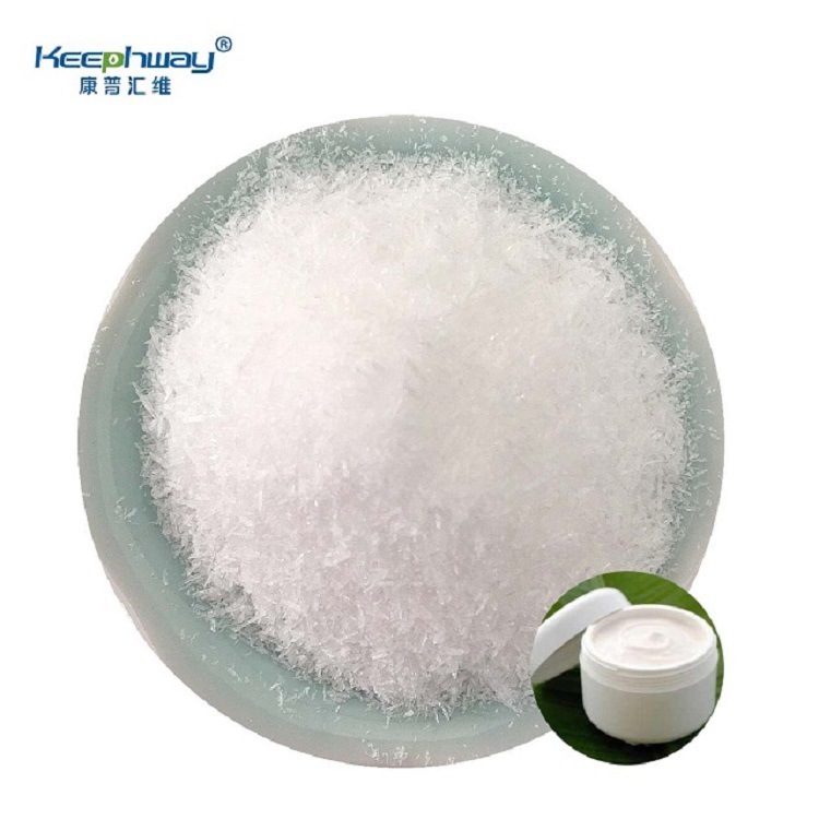 Cline 크리스탈 urea, 피부 젖을 짜는, 부드럽게 한 경적, 표본.