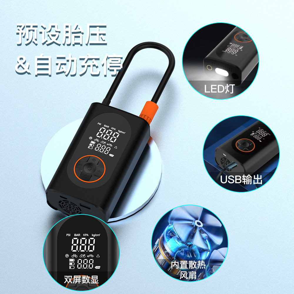 Máy bơm xe đạp xe hơi số thông minh