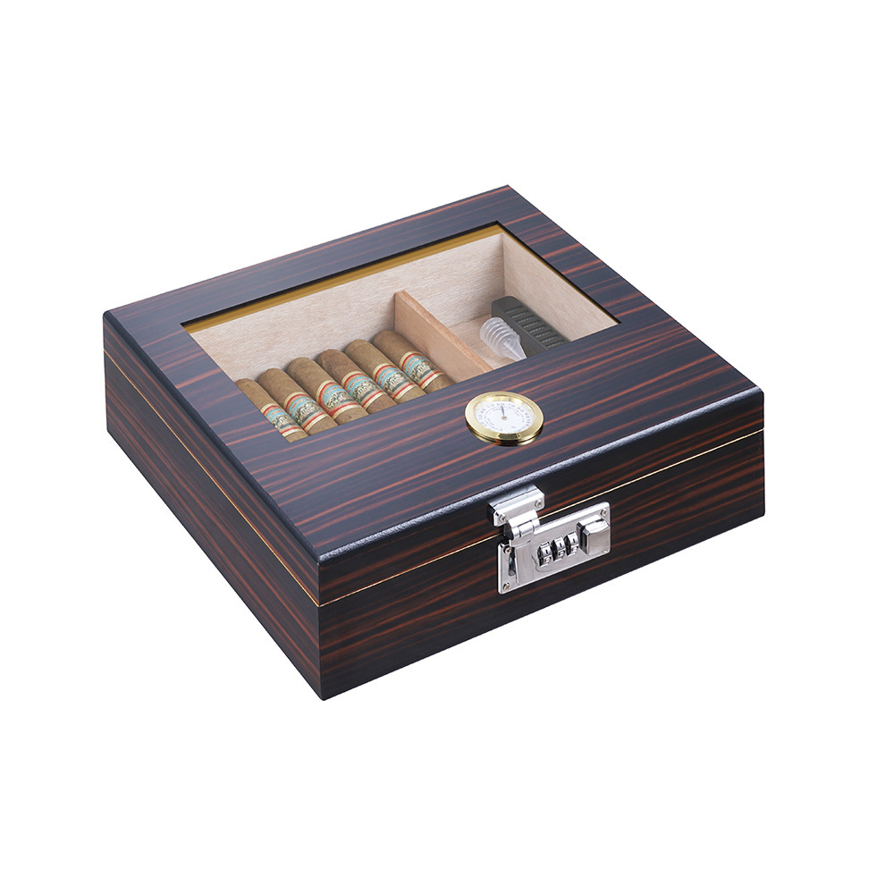 2024 new desktop cigar box, small cedar cedar shelf, small, portable, high-end cigarette pack