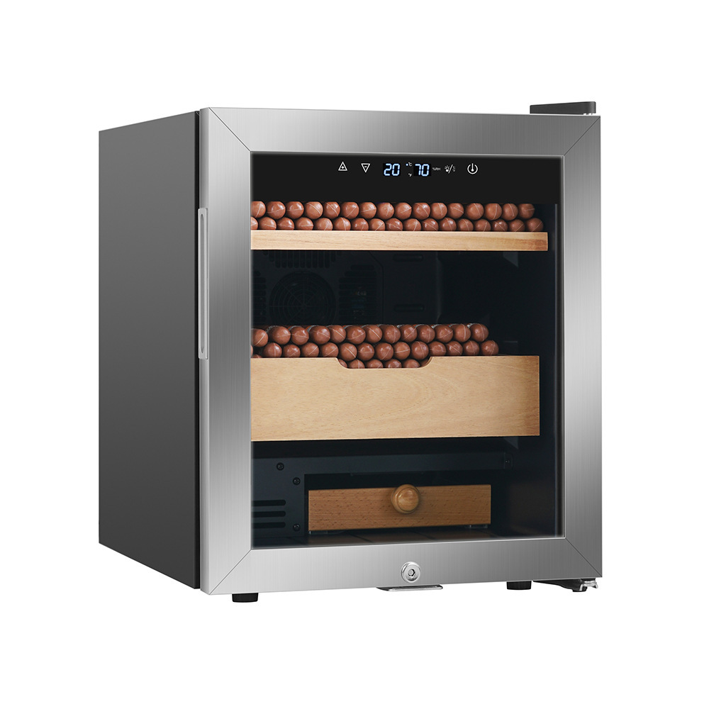 [Export of Foreign Trade] Amazon thermal sale of BW-50S electronic stainless steel cigar cabinets, heated and humid.