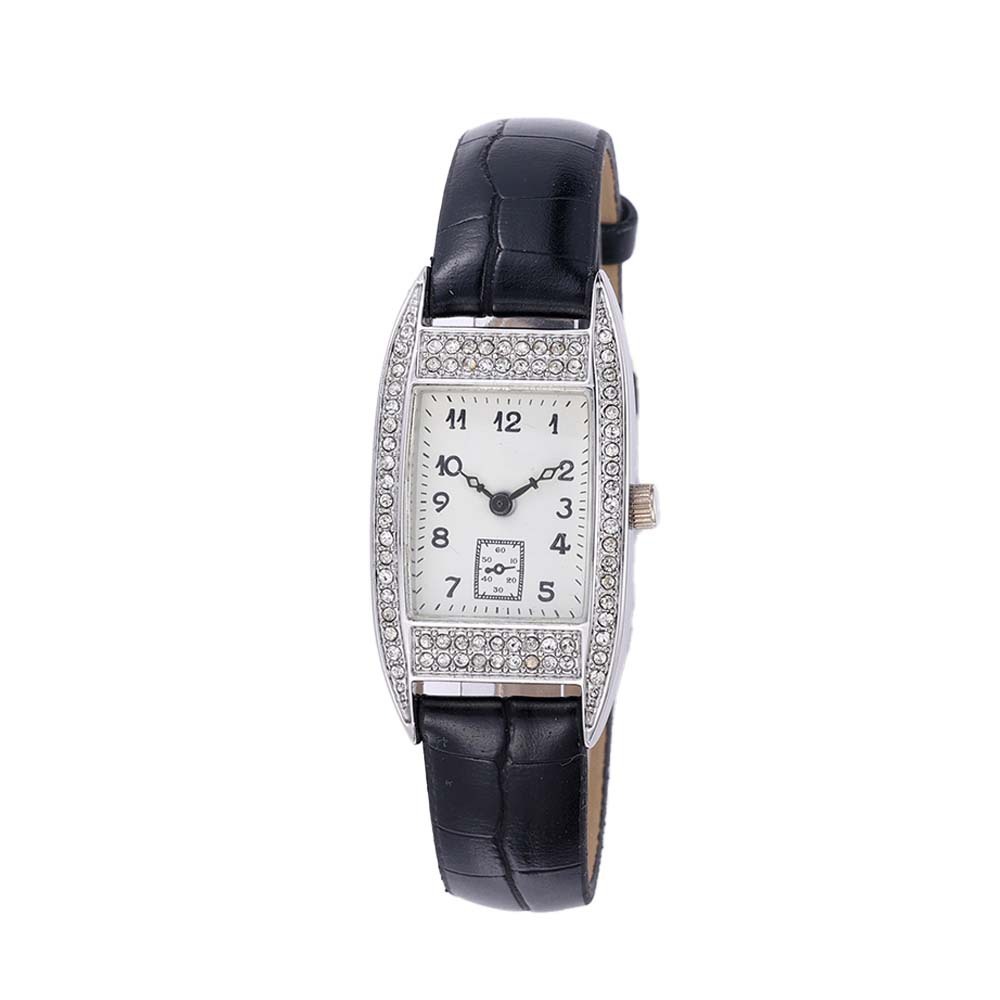 The custom-made factory competitor plastered the classic square watch girl's waterproof PU belt for spring.