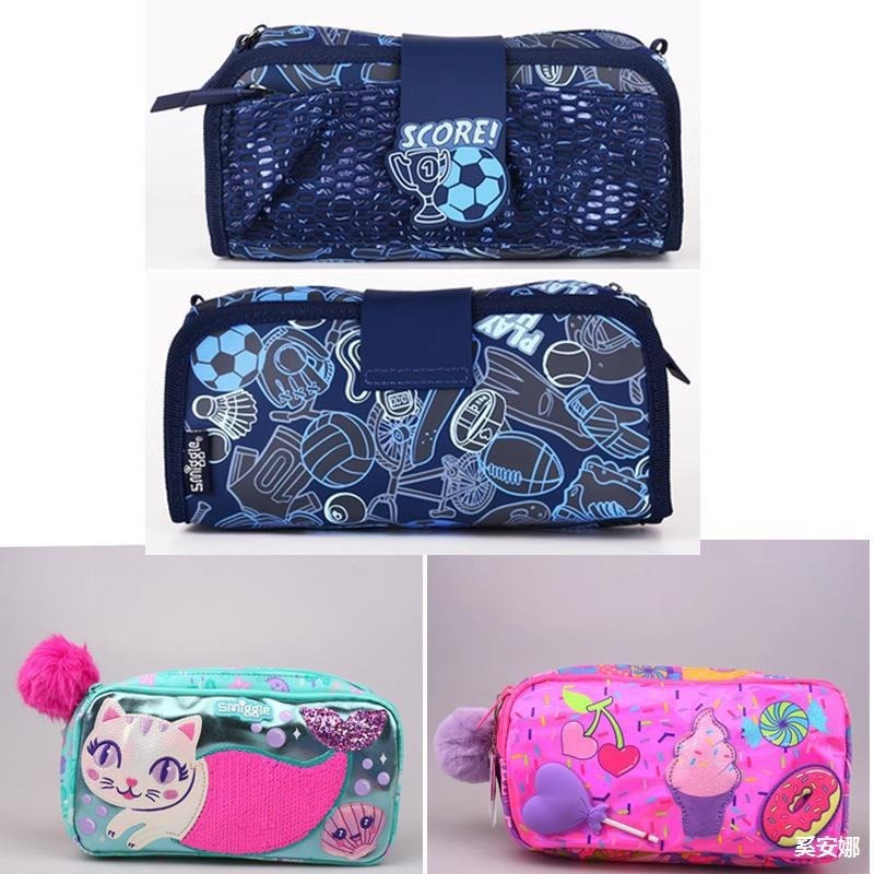 Tuỳ biến túi Smiggle Girls Super Cool Pencil cho học sinh với bút chì có dung tích cao.