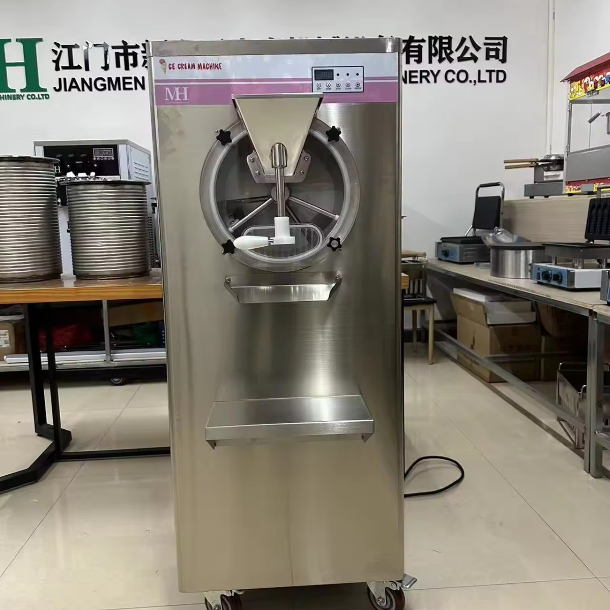 15L缸 硬冰機 出口特殊電壓 商用冰淇淋機 不鏽鋼